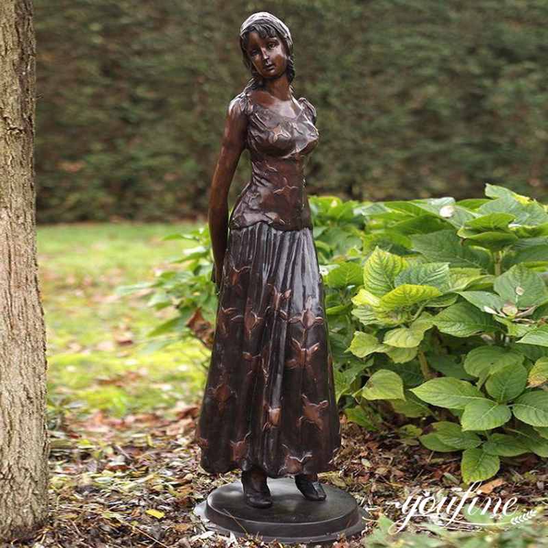 Life-Size Famous Bronze Female Statues Home Garden Decor for Sale BOK1-277 - Bronze Figure Sculpture - 7