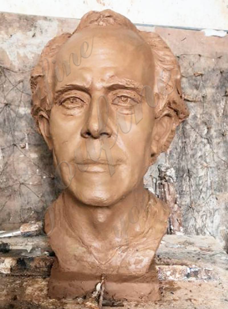 Custom a bronze bust sculpture of yourself YouFine Sculpture