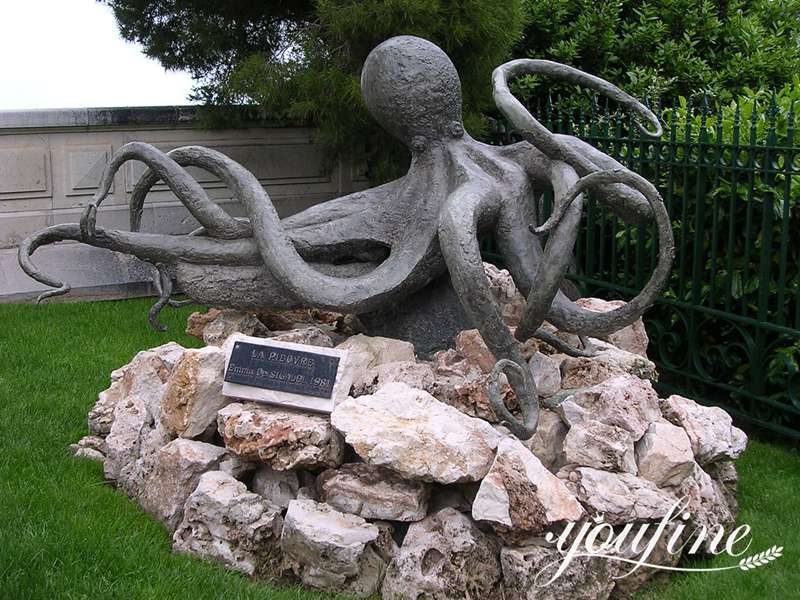 Outdoor Metal Octopus Sculpture Animal Art for Sale BOK1-268 - Other Animal sculptures - 6