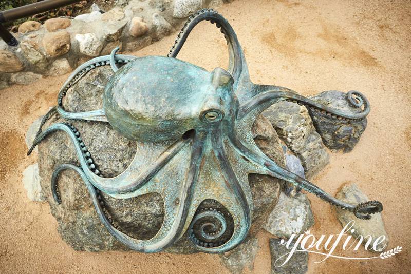 Outdoor Metal Octopus Sculpture Animal Art for Sale BOK1-268 - Other Animal sculptures - 1