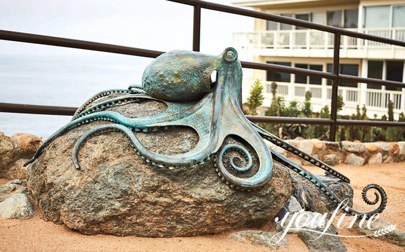 Outdoor Metal Octopus Sculpture Animal Art for Sale BOK1-268 - Other Animal sculptures - 2