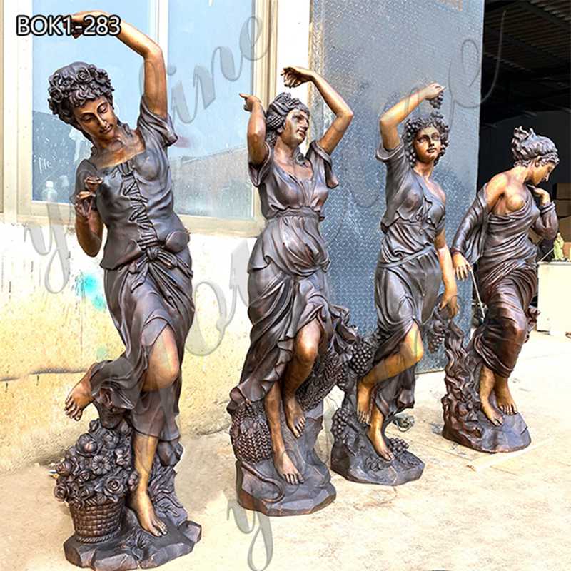 4 seasons garden statues-YouFine Sculpture