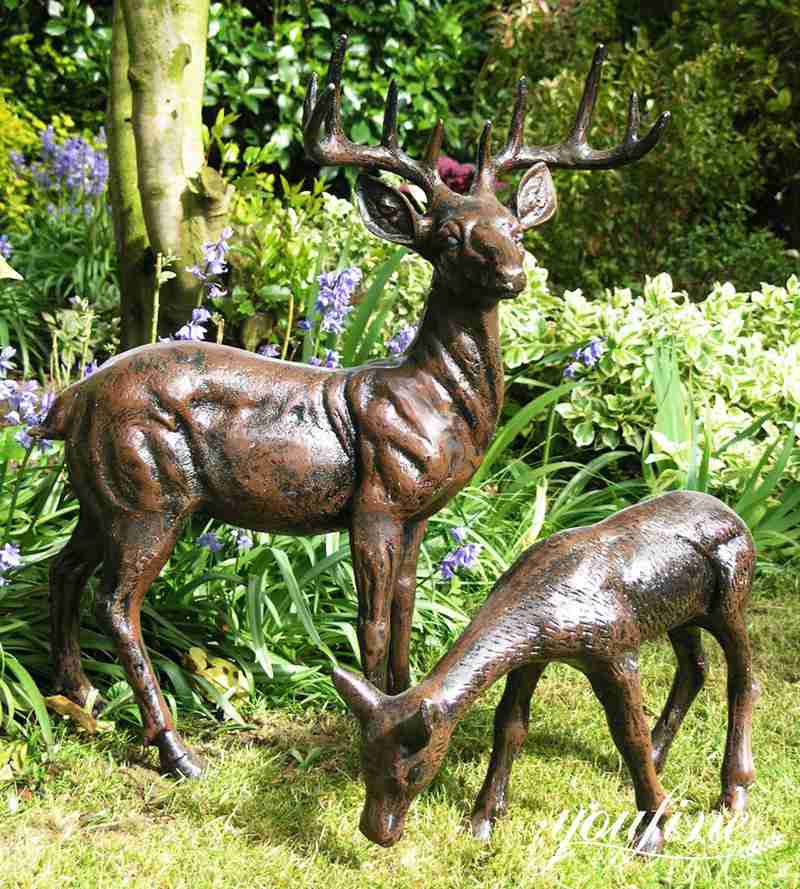 Bronze Deer-YouFine Sculpture