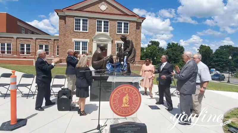 YouFine Custom Bronze Sculpture for Tuskegee University - Customer Feedback - 14