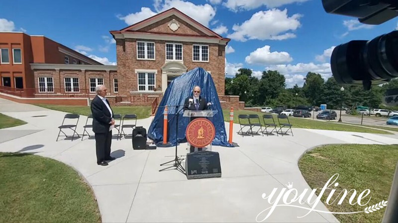 YouFine Custom Bronze Sculpture for Tuskegee University - Customer Feedback - 13