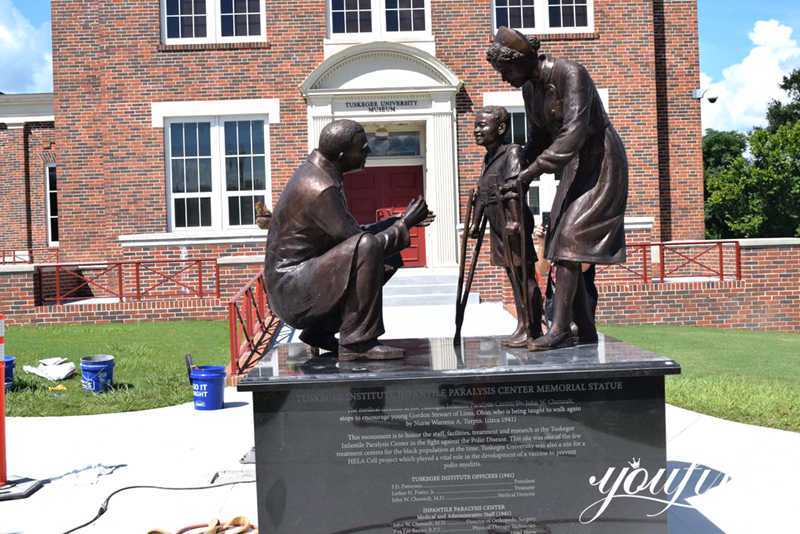 YouFine Custom Bronze Sculpture for Tuskegee University - Customer Feedback - 1