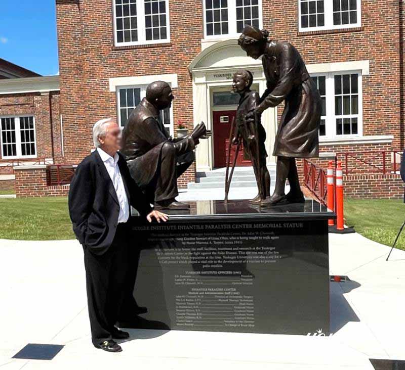 YouFine Custom Bronze Sculpture for Tuskegee University - Customer Feedback - 8