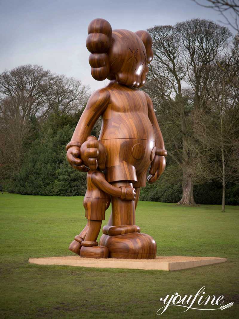 Fiberglass Passing Through Kaws Statue YouFine Sculpture