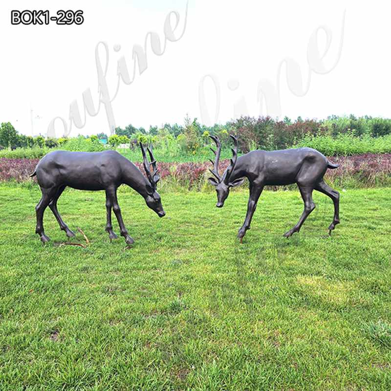 Bronze Life size Deer Statues Sale YouFine Sculpture