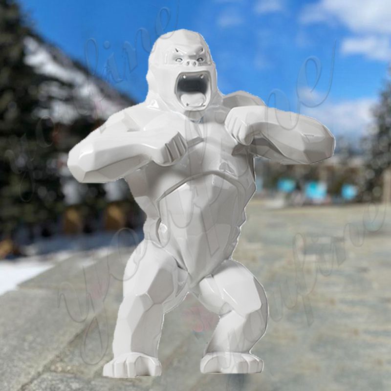 Giant Richard Orlinski Wild King Kong Gorilla Statue CSS-88 - Fiberglass Statue - 1