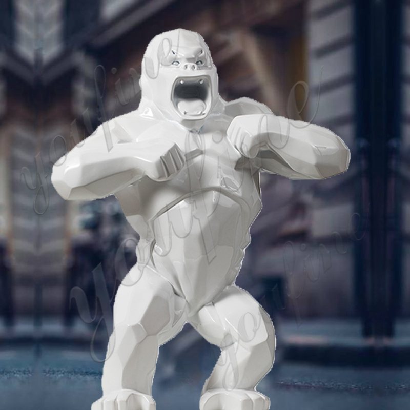 Giant Richard Orlinski Wild King Kong Gorilla Statue CSS-88 - Fiberglass Statue - 6