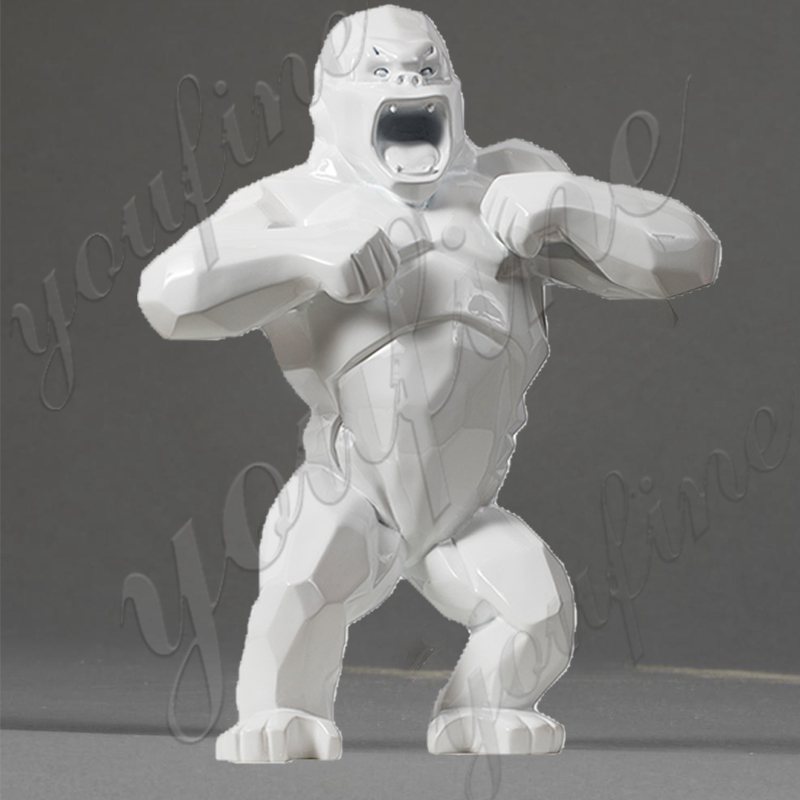 Giant Richard Orlinski Wild King Kong Gorilla Statue CSS-88 - Fiberglass Statue - 4