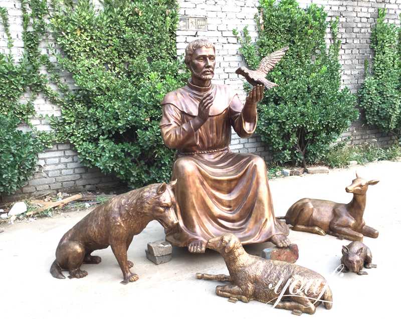 St Francis statue-YouFine Sculpture