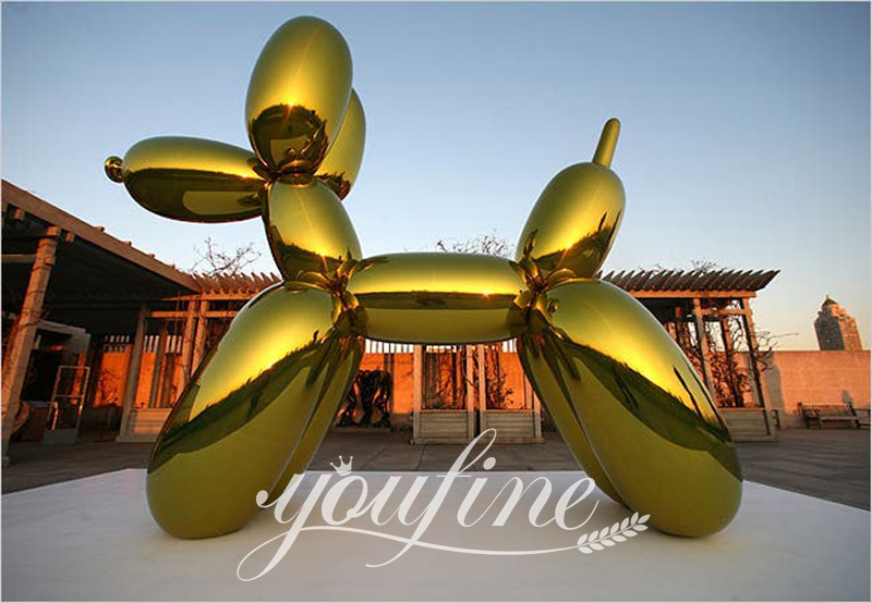 Balloon Dog Sculpture Animal Jeff Koons Art Replica CSS-17 - Fiberglass Statue - 7