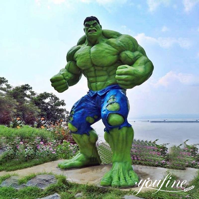 Large Marvel Avengers Incredible Hulk Man Statue for Sale BOK1-223 - Fiberglass Statue - 3