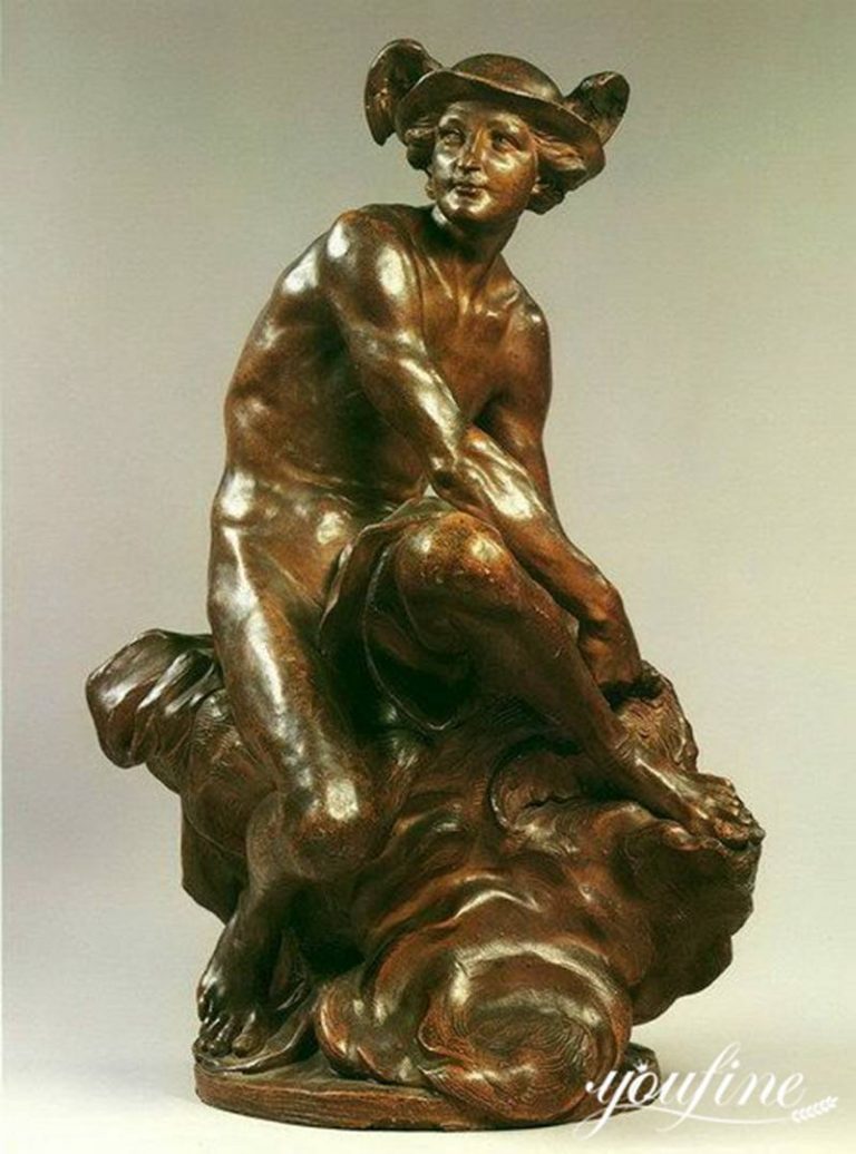 Antique Bronze Hermes Statue YouFine Sculpture