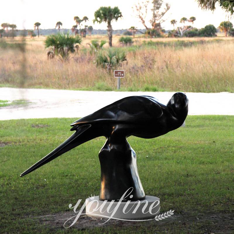 Giant Bronze Lost Bird Project Statue Zoo Decor Factory Supplier BOK1-323 - Other Animal sculptures - 2