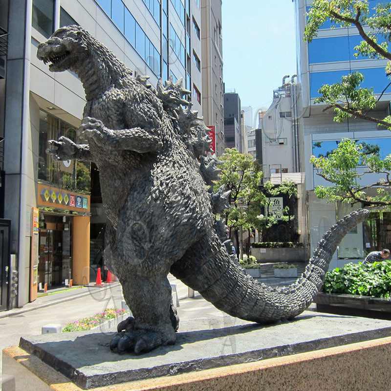 Fiberglass Giant Godzilla King Statue Figure Factory Supplier FOKK-003 - Fiberglass Statue - 7