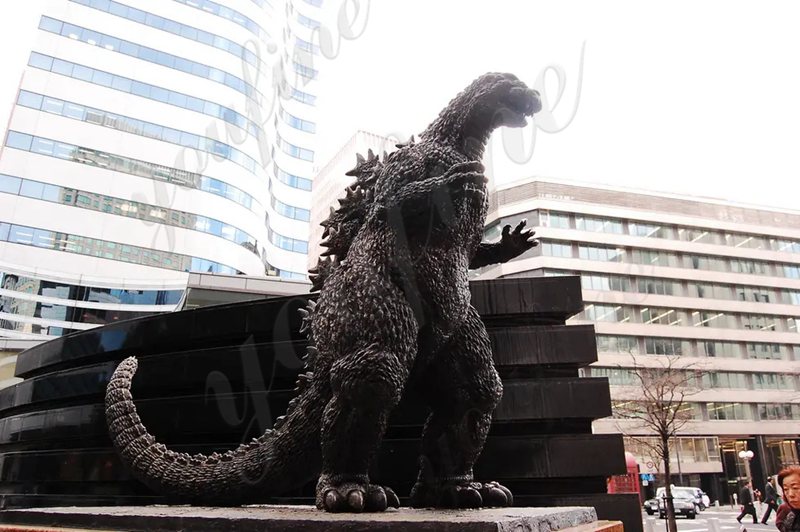 Fiberglass Giant Godzilla King Statue Figure Factory Supplier FOKK-003 - Fiberglass Statue - 8