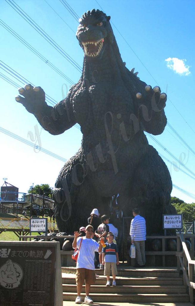 Fiberglass Giant Godzilla King Statue Figure Factory Supplier FOKK-003 - Fiberglass Statue - 10