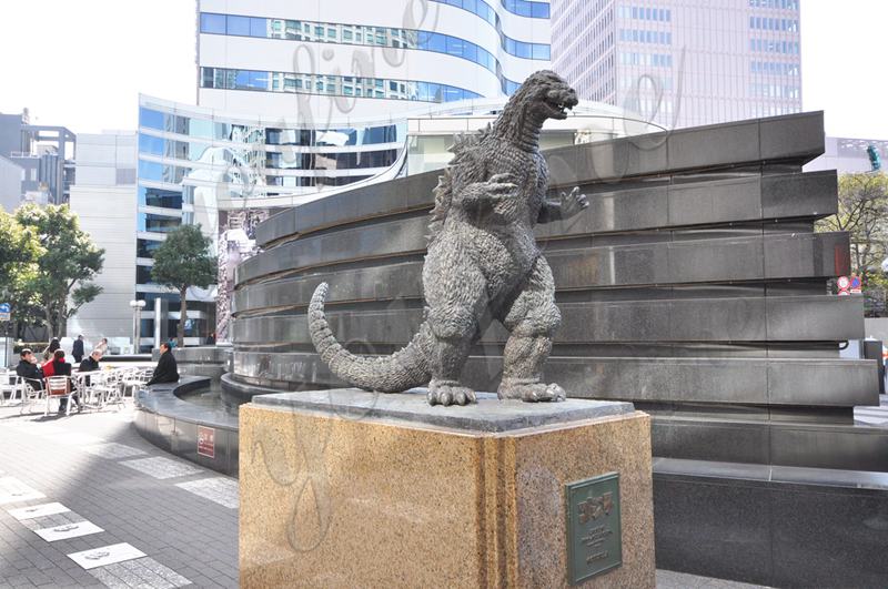 Fiberglass Giant Godzilla King Statue Figure Factory Supplier FOKK-003 - Fiberglass Statue - 6