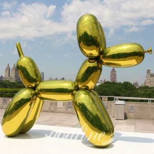 Balloon Dog Sculpture Animal Jeff Koons Art Replica CSS-17