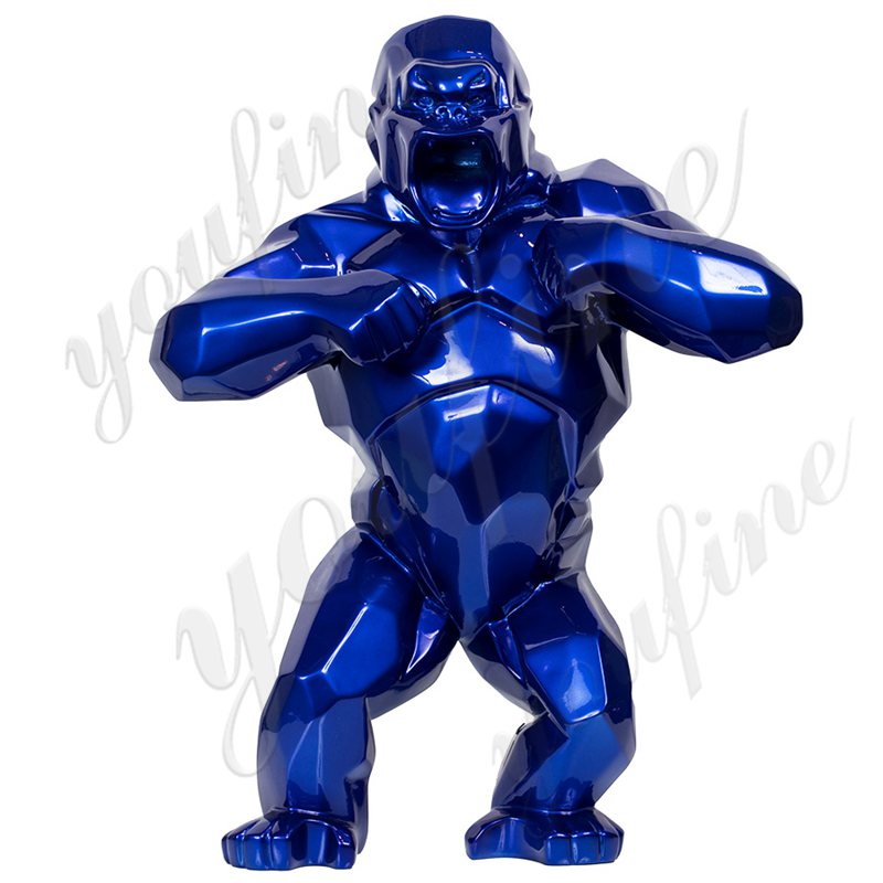 Giant Richard Orlinski Wild King Kong Gorilla Statue CSS-88 - Fiberglass Statue - 8