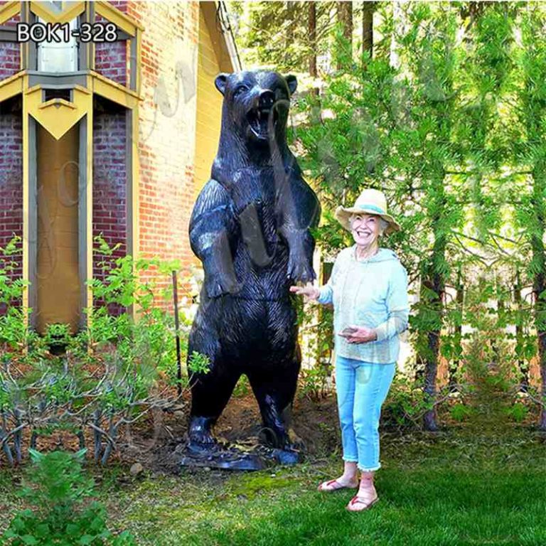 large bear sculpture-YouFine Sculpture