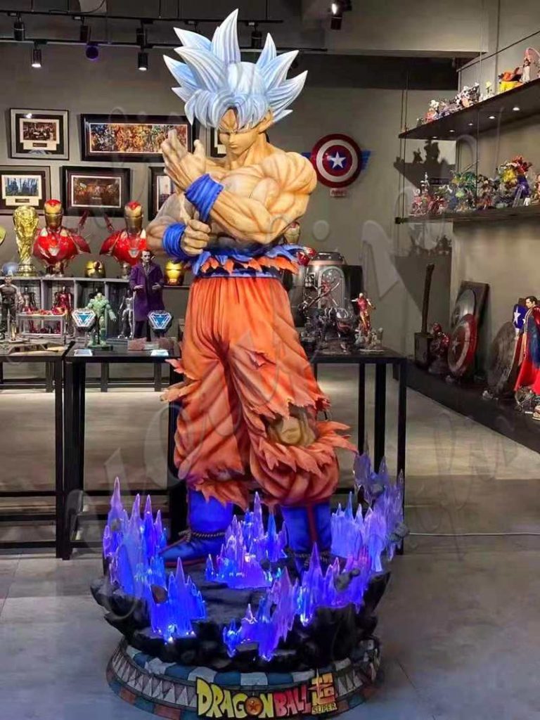 Fiberglass life-size Goku Statue in Park for Sale FOKK-005 - Fiberglass Statue - 5