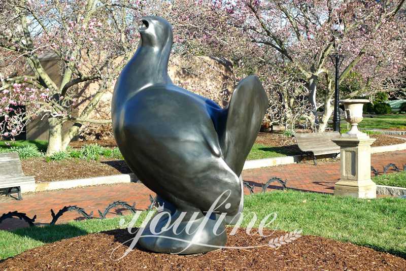 outdoor bird statue-YouFine Sculpture