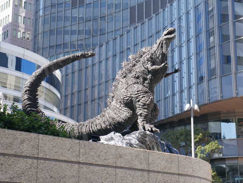 Fiberglass Giant Godzilla King Statue Figure Factory Supplier FOKK-003 - Fiberglass Statue - 5