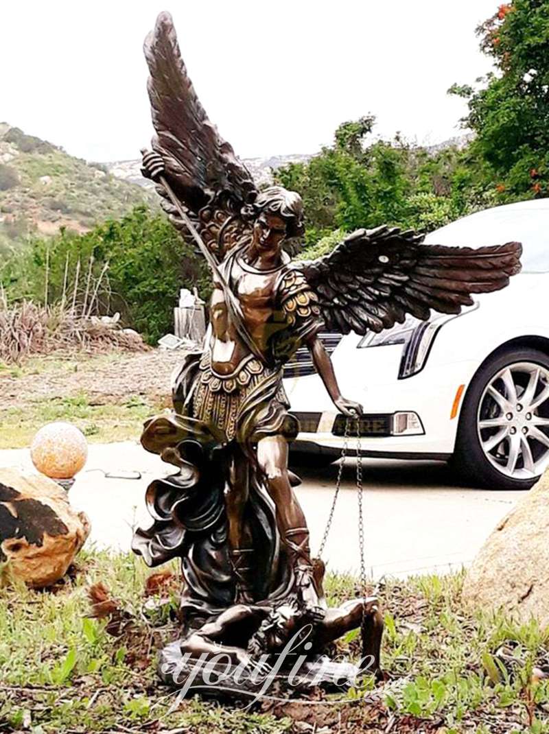 Bronze Famous St Michael Statue YouFine Sculpture