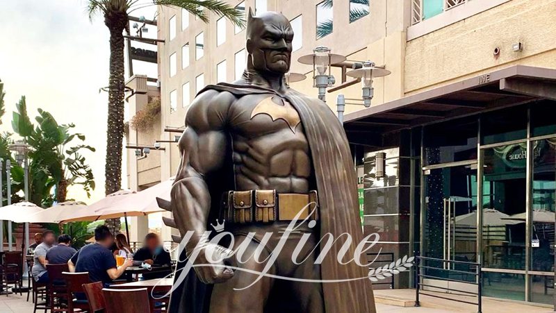 Bronze Life-size Batman Statue 2022 Action Figure Art Supplier BOK1-352 - Modern Bronze Sculpture - 8