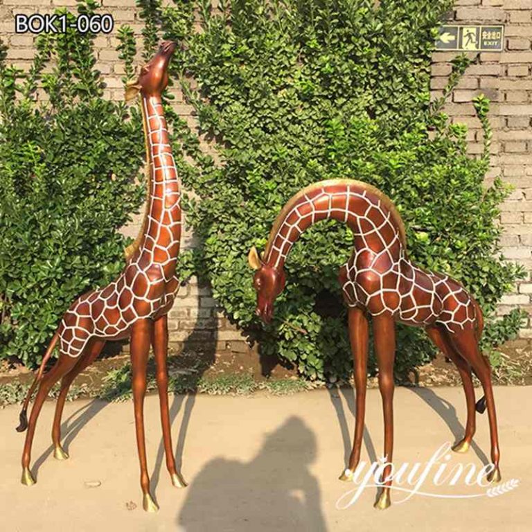 6 foot giraffe sculpture-YouFine Sculpture