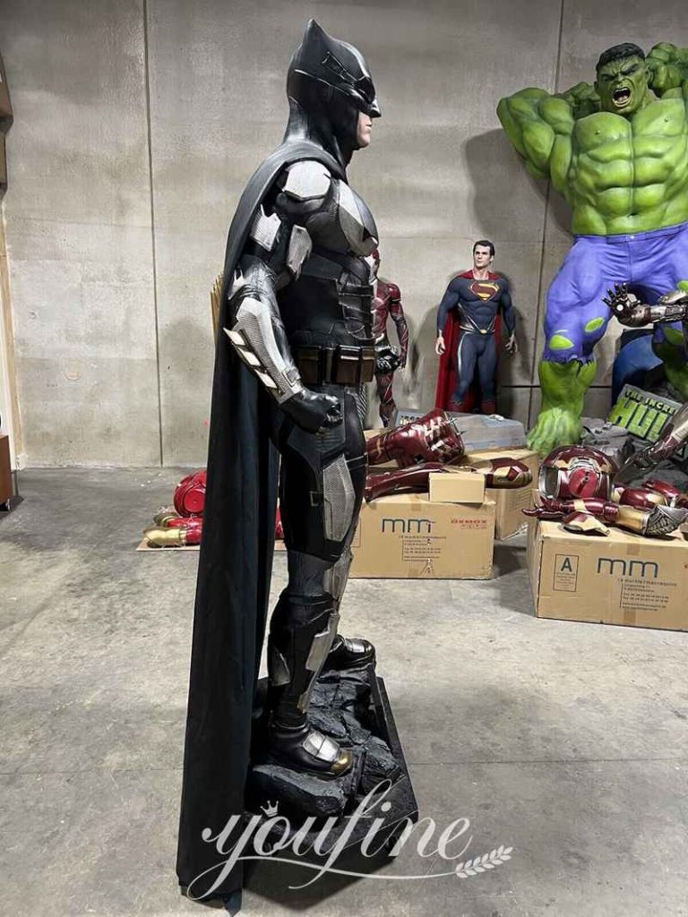 Bronze Life-size Batman Statue 2022 Action Figure Art Supplier BOK1-352 - Modern Bronze Sculpture - 14