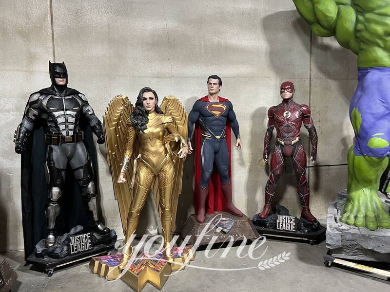 Bronze Life-size Batman Statue 2022 Action Figure Art Supplier BOK1-352 - Modern Bronze Sculpture - 16