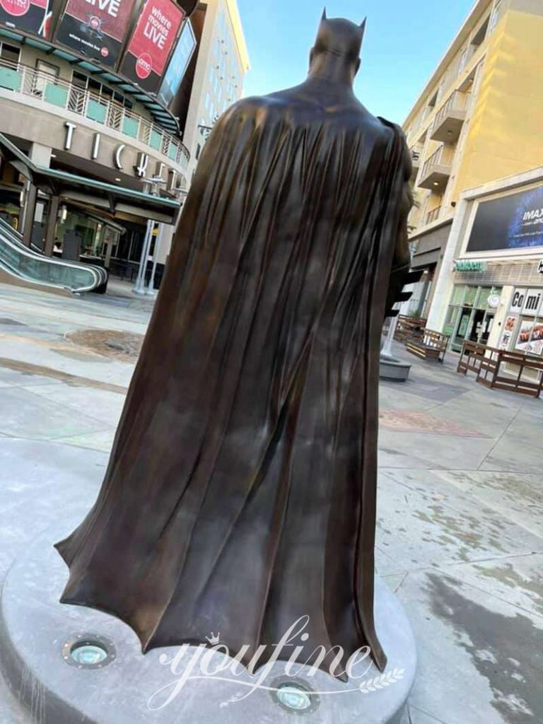 Bronze Life-size Batman Statue 2022 Action Figure Art Supplier BOK1-352 - Modern Bronze Sculpture - 7