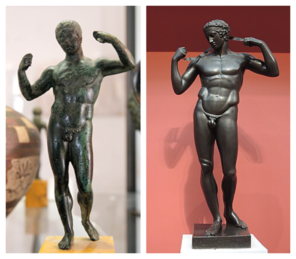 bronze Diadumenos
