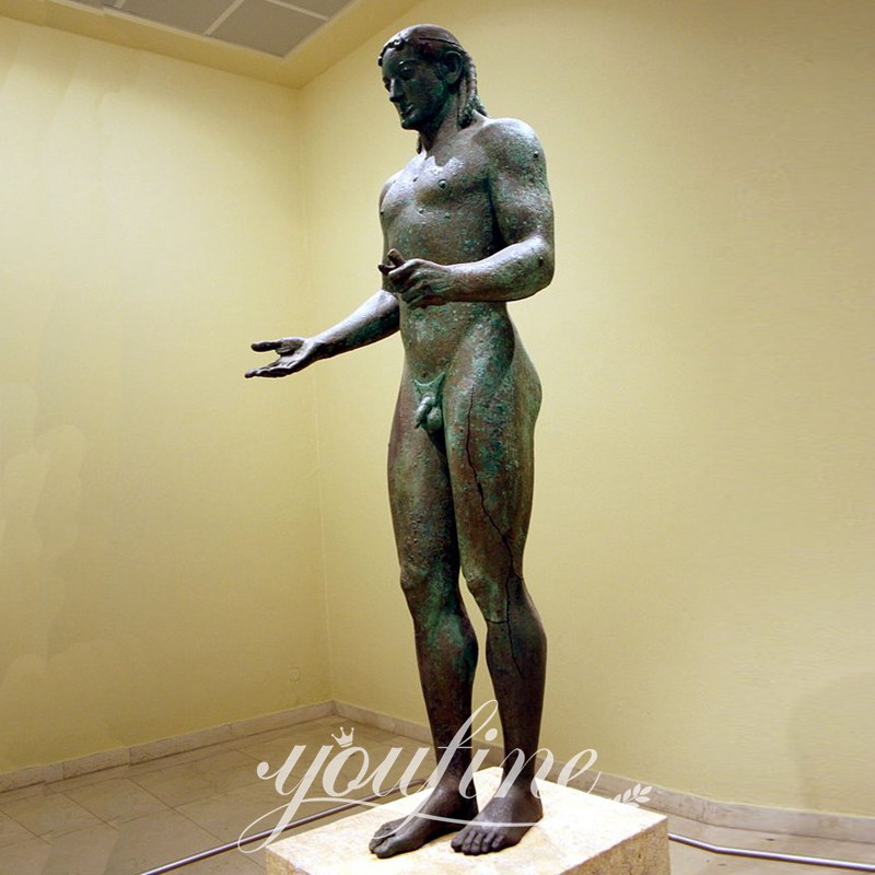 bronze anavysos kouros-YouFine Sculpture