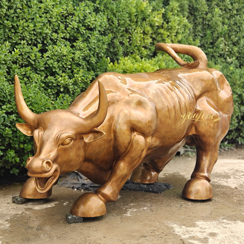 Bronze Charging Bull Statue for Sale BOK1-288 - Charging Bull Statue - 3