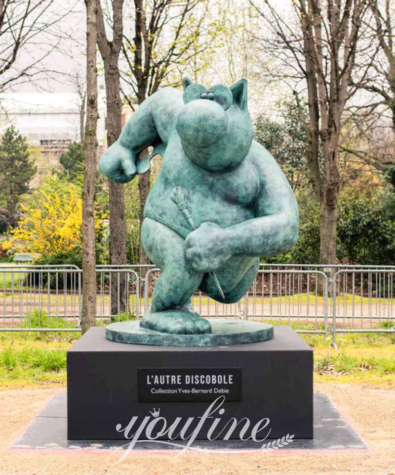 golfer statue for garden-YouFine Sculpture