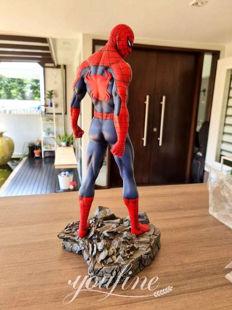 life size spiderman sculpture for sale-YouFine Sculpture