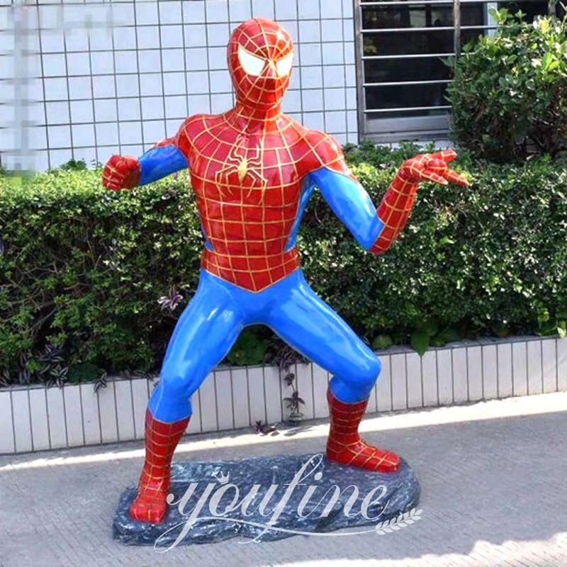life size spiderman statue 2002-YouFine Sculpture