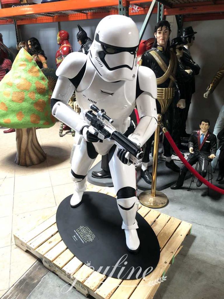 Fiberglass Life-size Stormtrooper Figure Statue for Sale FOKK-007 - Fiberglass Statue - 12