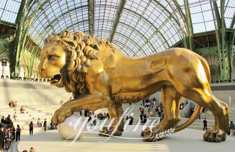 lion sculpture for outdoors-YouFine Sculpture