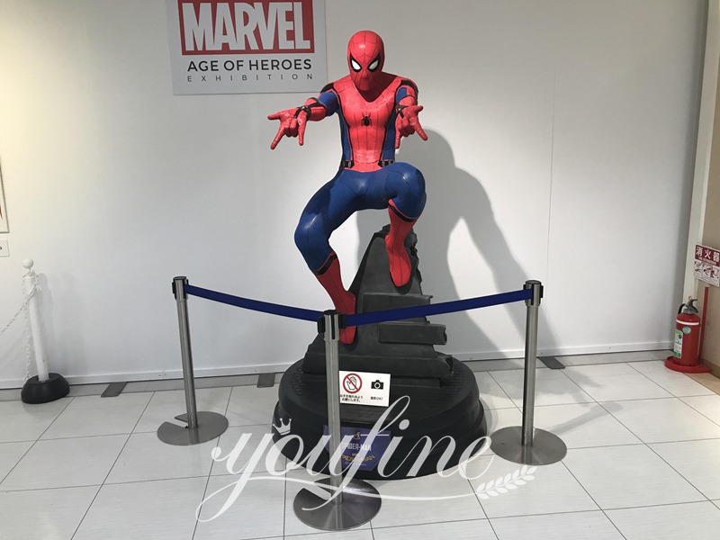 Life-size Marvel Figure Spiderman Statues for Sale FOKK-006 - Fiberglass Statue - 6