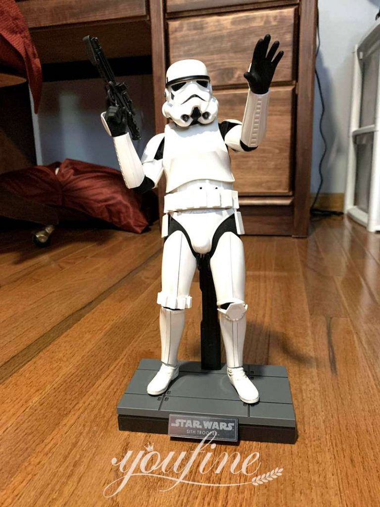 Fiberglass Life-size Stormtrooper Figure Statue for Sale FOKK-007 - Fiberglass Statue - 1