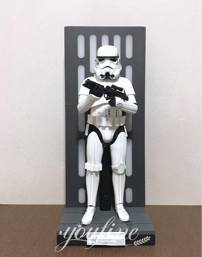 Fiberglass Life-size Stormtrooper Figure Statue for Sale FOKK-007 - Fiberglass Statue - 2