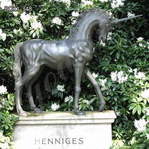 Lifesize Mystical Bronze Unicorn Statue BOK1-348