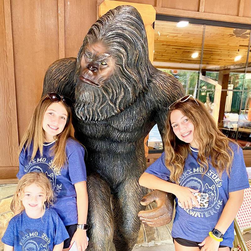 Custom Life Size Bigfoot Stunning Statue YouFine Sculpture